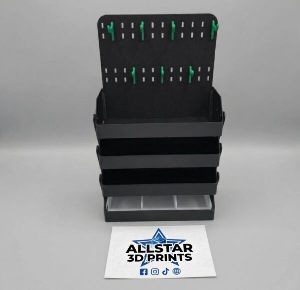 3D Printed Desktop Organizer / Workbench Storage Rack