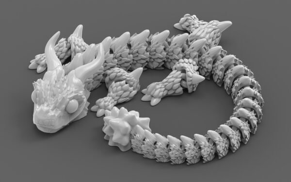 3D Printed Articulated Dragon